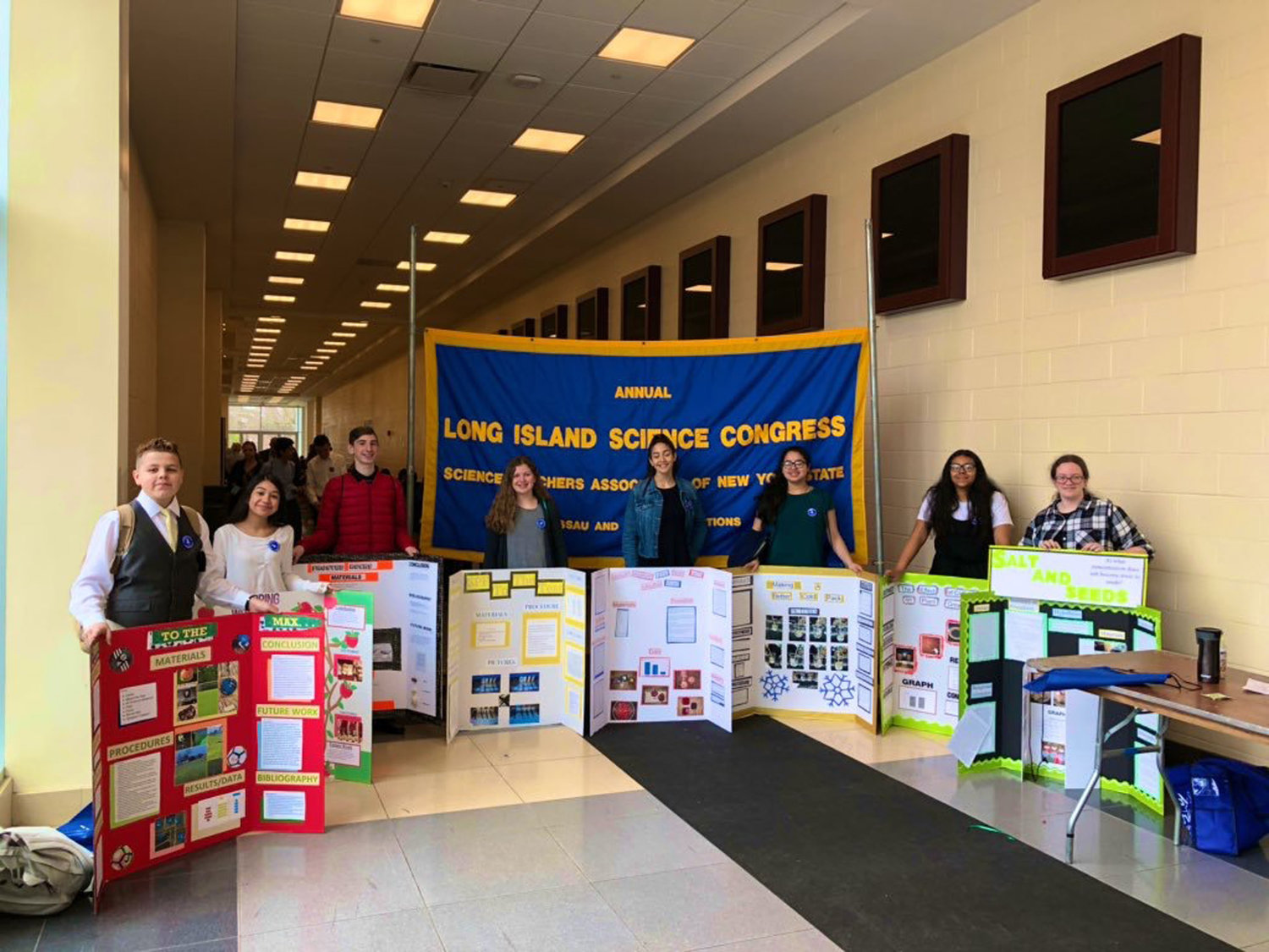 Long Island Science Congress winners in West Hempstead Herald